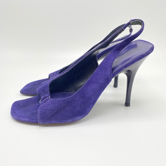 Purple Suede Open Toe Sandals by Via Spiga - Picture 2 of 2